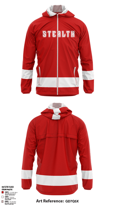 Stealth Softball Org 44677915 Windbreaker - 1