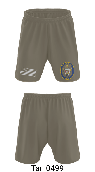 USS CÁRTER HALL 91136277 Athletic Shorts With Pockets - 38