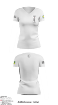HHC 1-63AR Snipers 84221714 Women's Short Sleeve V-neck Shirt - 3