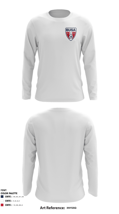 BUSA 13833283 Long Sleeve Performance Shirt - 2