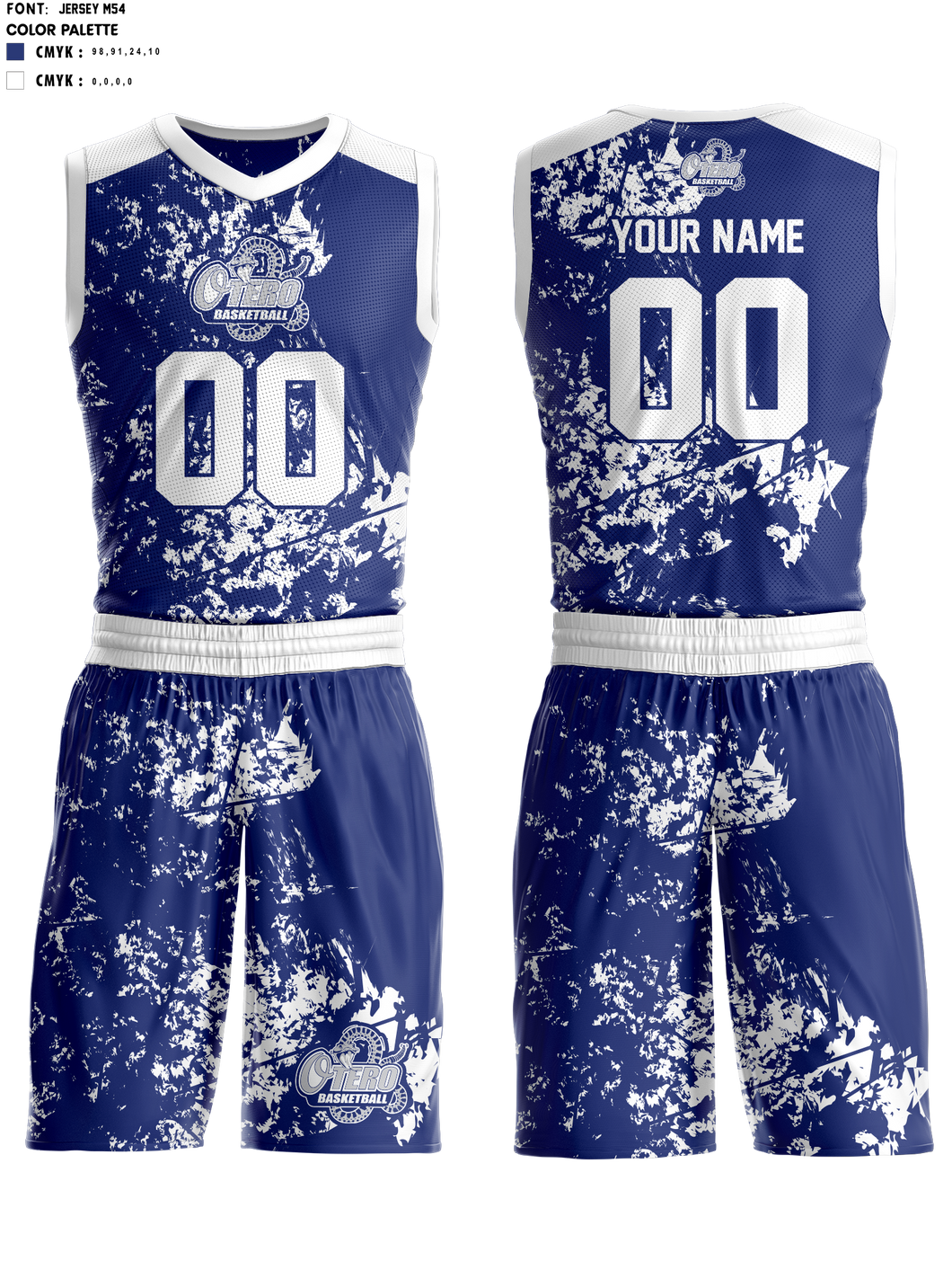 Otero Junior College basketball 64035348 Long Sleeve Shooting Shirt - 1