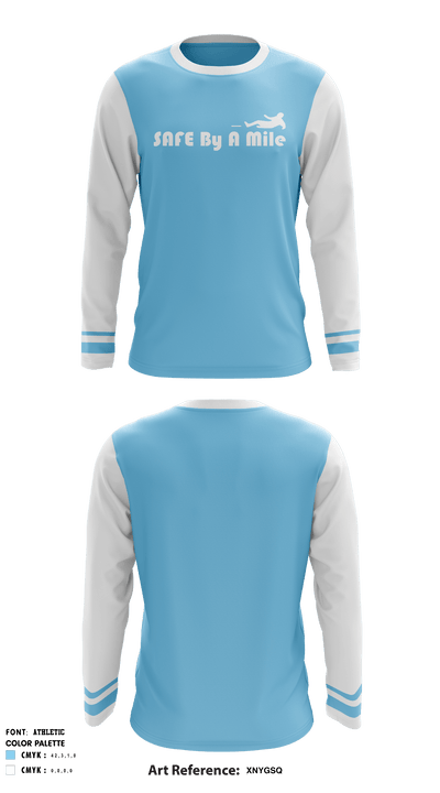 SAFE BY A MILE 97683174 Long Sleeve Performance Shirt - 1