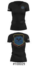 Oregon Wing CAP 9420662 Women's Short Sleeve V-neck Shirt - 19