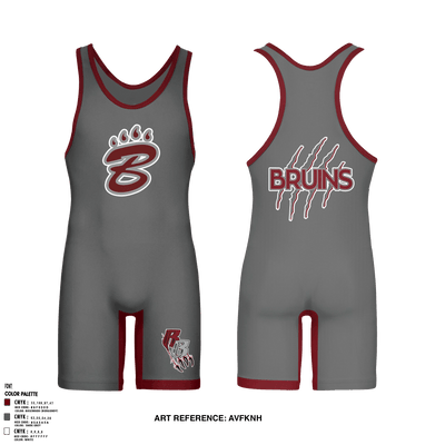 BRUINS 30178459 Wrestling Singlet - 4