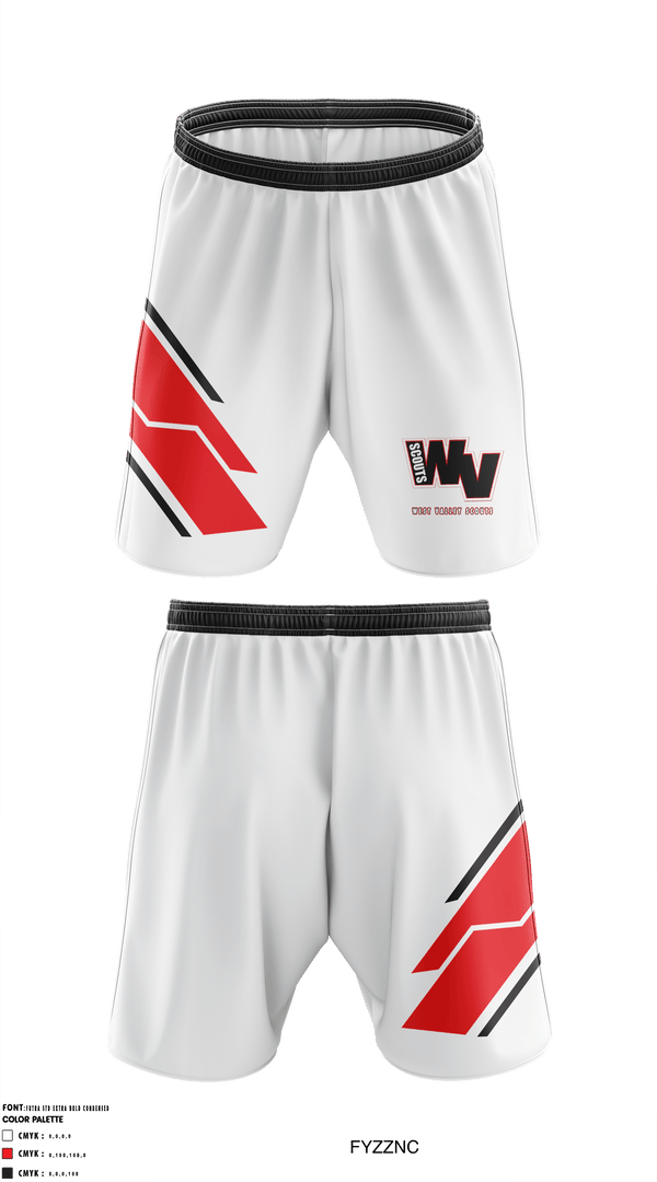 Athletic Shorts With Pockets, West Valley Scouts, Football, Teamtime, Team time, sublimation, custom sports apparel, team uniforms, spirit wear, spiritwear, sports uniforms, custom shirts, team store, custom team store, fundraiser sports, apparel fundraiser