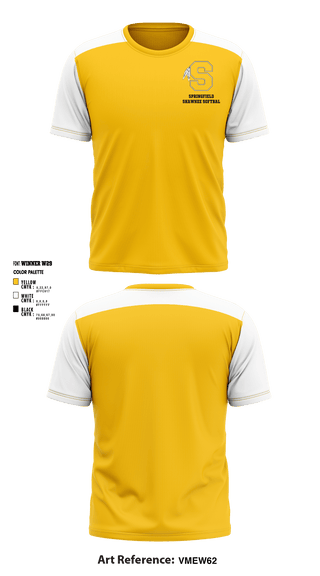 Short Sleeve Performance Shirt, Springfield Shawnee BYSA, Spirit Store, Teamtime, Team time, sublimation, custom sports apparel, team uniforms, spirit wear, spiritwear, sports uniforms, custom shirts, team store, custom team store, fundraiser sports, apparel fundraiser
