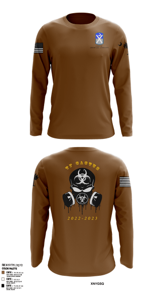 Long Sleeve Performance Shirt, 108th CEM, , Teamtime, Team time, sublimation, custom sports apparel, team uniforms, spirit wear, spiritwear, sports uniforms, custom shirts, team store, custom team store, fundraiser sports, apparel fundraiser