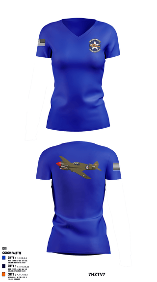 Women's Short Sleeve Vneck Shirt, , Air Force, Teamtime, Team time, sublimation, custom sports apparel, team uniforms, spirit wear, spiritwear, sports uniforms, custom shirts, team store, custom team store, fundraiser sports, apparel fundraiser