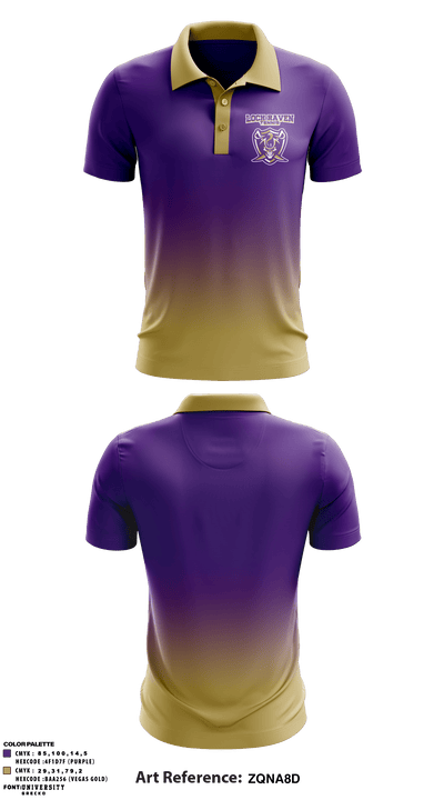 Loch Raven Senior High School Tennis 20144647 Short Sleeve Performance Polo - 1