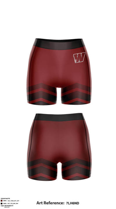 Willamette Wolverines 47508397 Track Shorts - 1