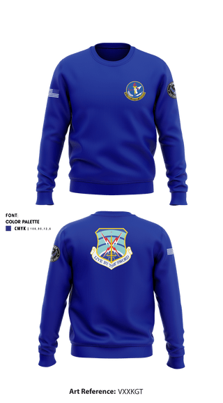 Crew Neck Sweatshirt, , Air Force, Teamtime, Team time, sublimation, custom sports apparel, team uniforms, spirit wear, spiritwear, sports uniforms, custom shirts, team store, custom team store, fundraiser sports, apparel fundraiser