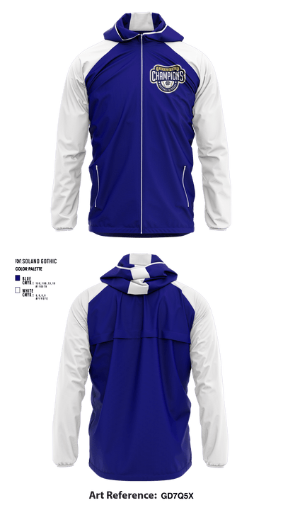Building Champions Baseball Academy-club 83014536 Windbreaker - 1