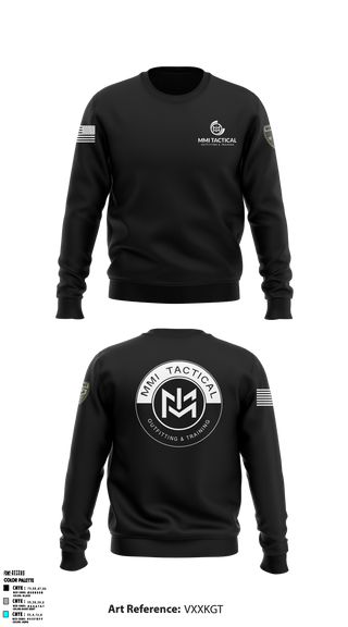Crew Neck Sweatshirt, MMI Tactical - Outfitting & Training, , Teamtime, Team time, sublimation, custom sports apparel, team uniforms, spirit wear, spiritwear, sports uniforms, custom shirts, team store, custom team store, fundraiser sports, apparel fundraiser
