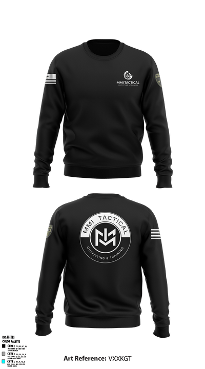 MMI Tactical - Outfitting & Training 76750785 Crew Neck Sweatshirt - 1