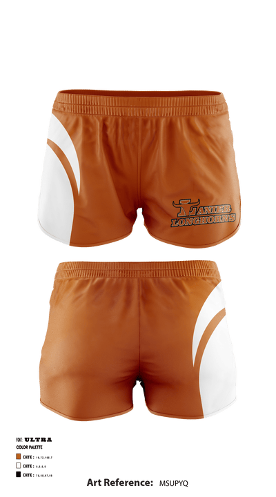 Lanier High School Cheer 4670851 Women's Shorts - 1