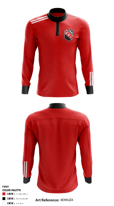 Winnipeg Winter Club-Athletic Club 21479915 Quarter Zip Jacket - 1