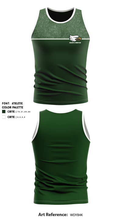 Ouachita Christian School Cross Country 45033072 Cross Country Singlet - 1