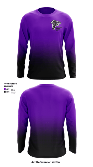 Long Sleeve Performance Shirt, College Park High School Golf, Golf, Teamtime, Team time, sublimation, custom sports apparel, team uniforms, spirit wear, spiritwear, sports uniforms, custom shirts, team store, custom team store, fundraiser sports, apparel fundraiser