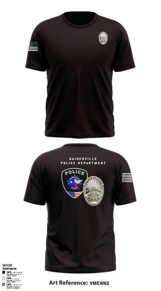 Short Sleeve Performance Shirt, , Police, Teamtime, Team time, sublimation, custom sports apparel, team uniforms, spirit wear, spiritwear, sports uniforms, custom shirts, team store, custom team store, fundraiser sports, apparel fundraiser