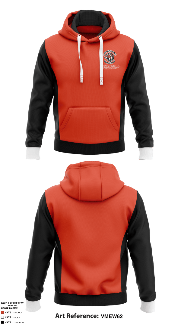 Hoodie, Lunenburg Bengals, Football, Teamtime, Team time, sublimation, custom sports apparel, team uniforms, spirit wear, spiritwear, sports uniforms, custom shirts, team store, custom team store, fundraiser sports, apparel fundraiser