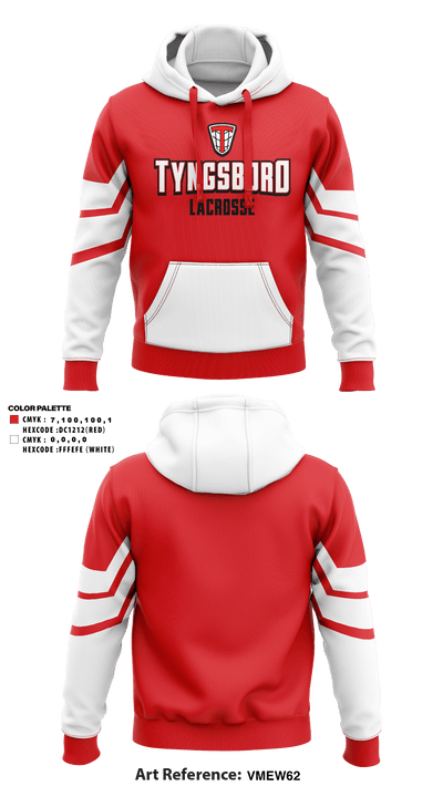 Tyngsboro Youth Lacrosse 28743938 Hoodie - 4