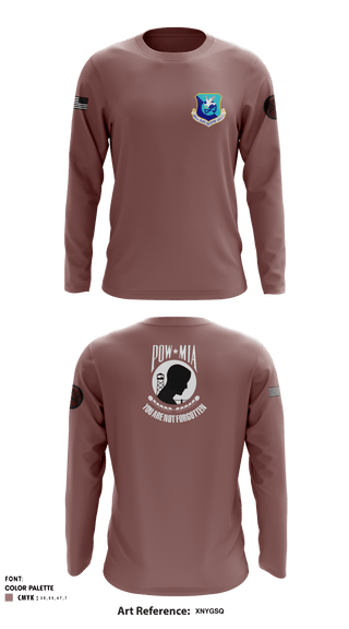 Long Sleeve Performance Shirt, , Air Force, Teamtime, Team time, sublimation, custom sports apparel, team uniforms, spirit wear, spiritwear, sports uniforms, custom shirts, team store, custom team store, fundraiser sports, apparel fundraiser