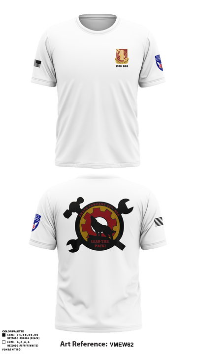 B Co., 25th BSB, 1st BDE, 11th ADV 49846330 Short Sleeve Performance Shirt - 8