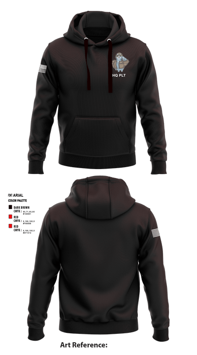 548th DSSB C Co. 31661894 Hoodie - 1