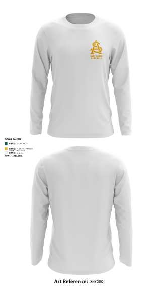 Long Sleeve Performance Shirt, Saint Albert High School Baseball, Baseball, Teamtime, Team time, sublimation, custom sports apparel, team uniforms, spirit wear, spiritwear, sports uniforms, custom shirts, team store, custom team store, fundraiser sports, apparel fundraiser