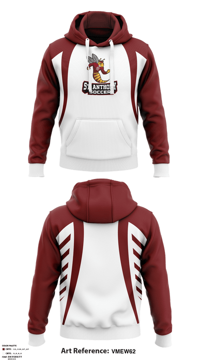 St Anthony Catholic High School Soccer 26408677 Hoodie - 1