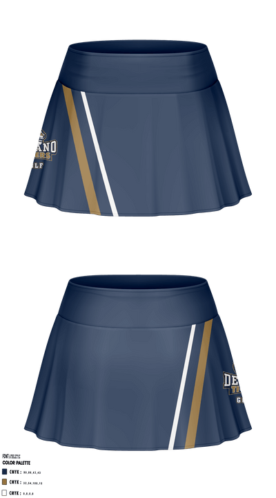Delano High School Golf 71130151 Skort - 1