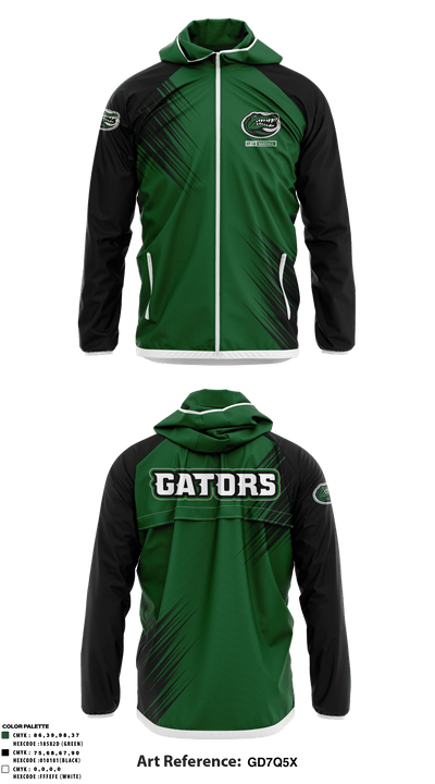 South Terrebonne Gators 44685060 Windbreaker - 1