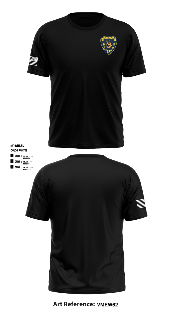 Short Sleeve Performance Shirt, , Police, Teamtime, Team time, sublimation, custom sports apparel, team uniforms, spirit wear, spiritwear, sports uniforms, custom shirts, team store, custom team store, fundraiser sports, apparel fundraiser