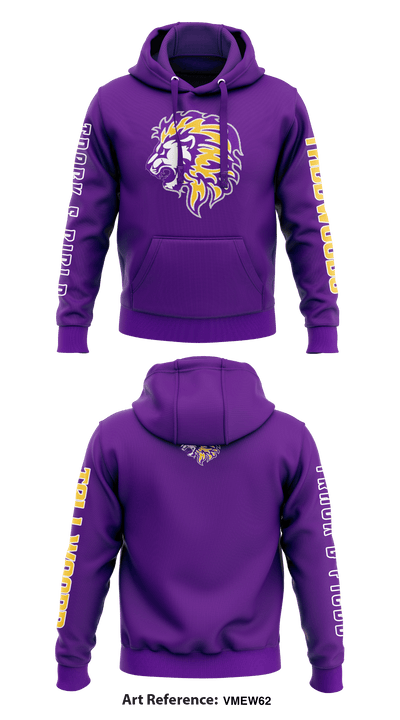 Tallwood Track & Field 44257356 Hoodie - 5