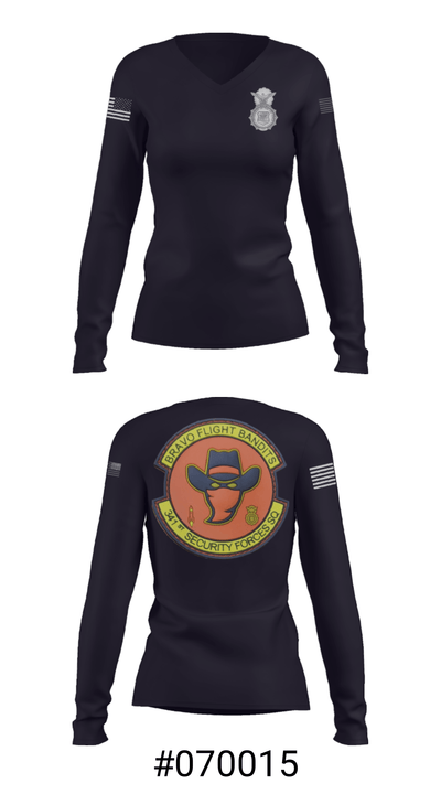 341 SFS 38548013 Women's Long Sleeve V-neck Shirt - 37
