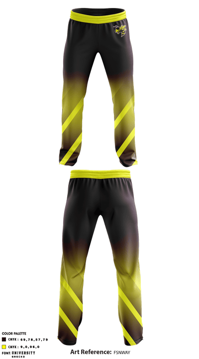 Alameda High School Soccer 52752850 Sweatpants - 1