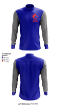 Chisholm Wolf Pack Wrestling Club 24490312 Quarter Zip Jacket - 1