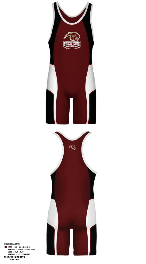 Wrestling Singlet, Pelion Youth Wrestling, Wrestling, Teamtime, Team time, sublimation, custom sports apparel, team uniforms, spirit wear, spiritwear, sports uniforms, custom shirts, team store, custom team store, fundraiser sports, apparel fundraiser