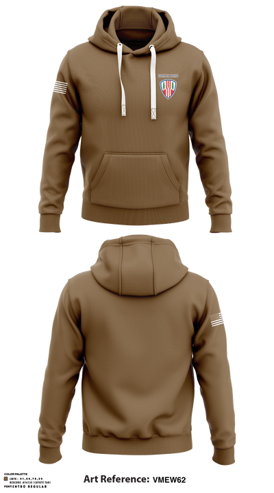 104th MP BN HHD 71367291 Hoodie - 4