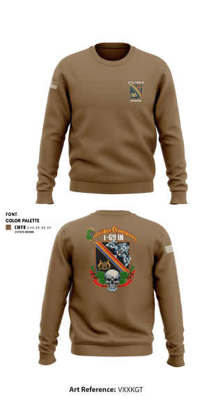 Crew Neck Sweatshirt, , Army, Teamtime, Team time, sublimation, custom sports apparel, team uniforms, spirit wear, spiritwear, sports uniforms, custom shirts, team store, custom team store, fundraiser sports, apparel fundraiser