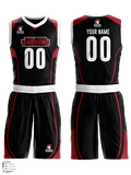 West Campus High School Basketball 96824398 Basketball Uniform - 1
