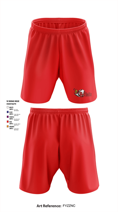B Buzz Baseball League 70409945 Athletic Shorts With Pockets - 5
