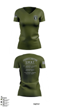 St. Joseph County SWAT 54759610 Women's Short Sleeve V-neck Shirt - 3