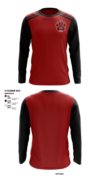 Long Sleeve Performance Shirt, Maypearl Youth Baseball & Softball, Baseball, Teamtime, Team time, sublimation, custom sports apparel, team uniforms, spirit wear, spiritwear, sports uniforms, custom shirts, team store, custom team store, fundraiser sports, apparel fundraiser