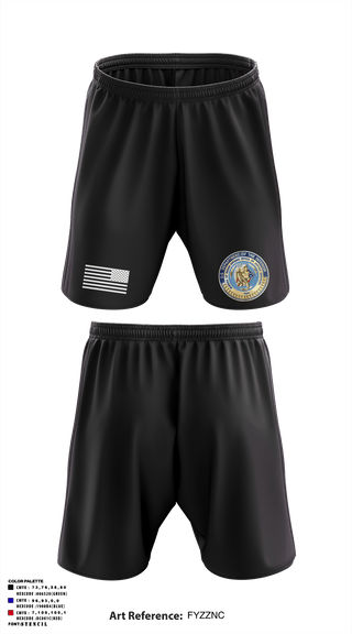 Athletic Shorts With Pockets, , Police, Teamtime, Team time, sublimation, custom sports apparel, team uniforms, spirit wear, spiritwear, sports uniforms, custom shirts, team store, custom team store, fundraiser sports, apparel fundraiser