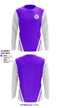 Brownsburg Baseball League 23694822 Long Sleeve Performance Shirt - 1