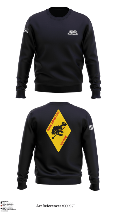 CHAOS COMPANY 95825038 Crew Neck Sweatshirt - 9