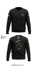 1-143rd (A) Inf 52454748 Crew Neck Sweatshirt - 1
