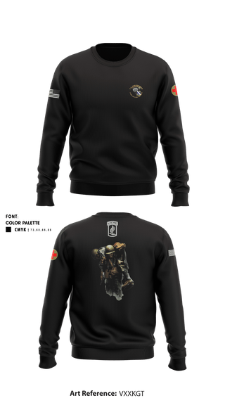 Crew Neck Sweatshirt, , National Guard, Teamtime, Team time, sublimation, custom sports apparel, team uniforms, spirit wear, spiritwear, sports uniforms, custom shirts, team store, custom team store, fundraiser sports, apparel fundraiser