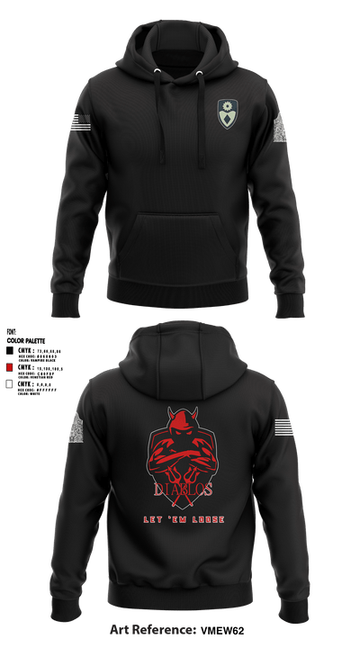 3rd PLT Diablos 55800262 Hoodie - 2